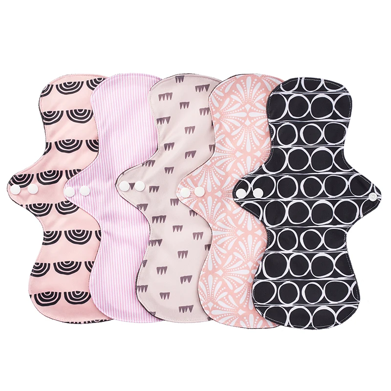 

Bounippy Eco Friendly Menstrual Pads Washable Reusable Women Sanitary Napkin Cheapest Wholesale Pads