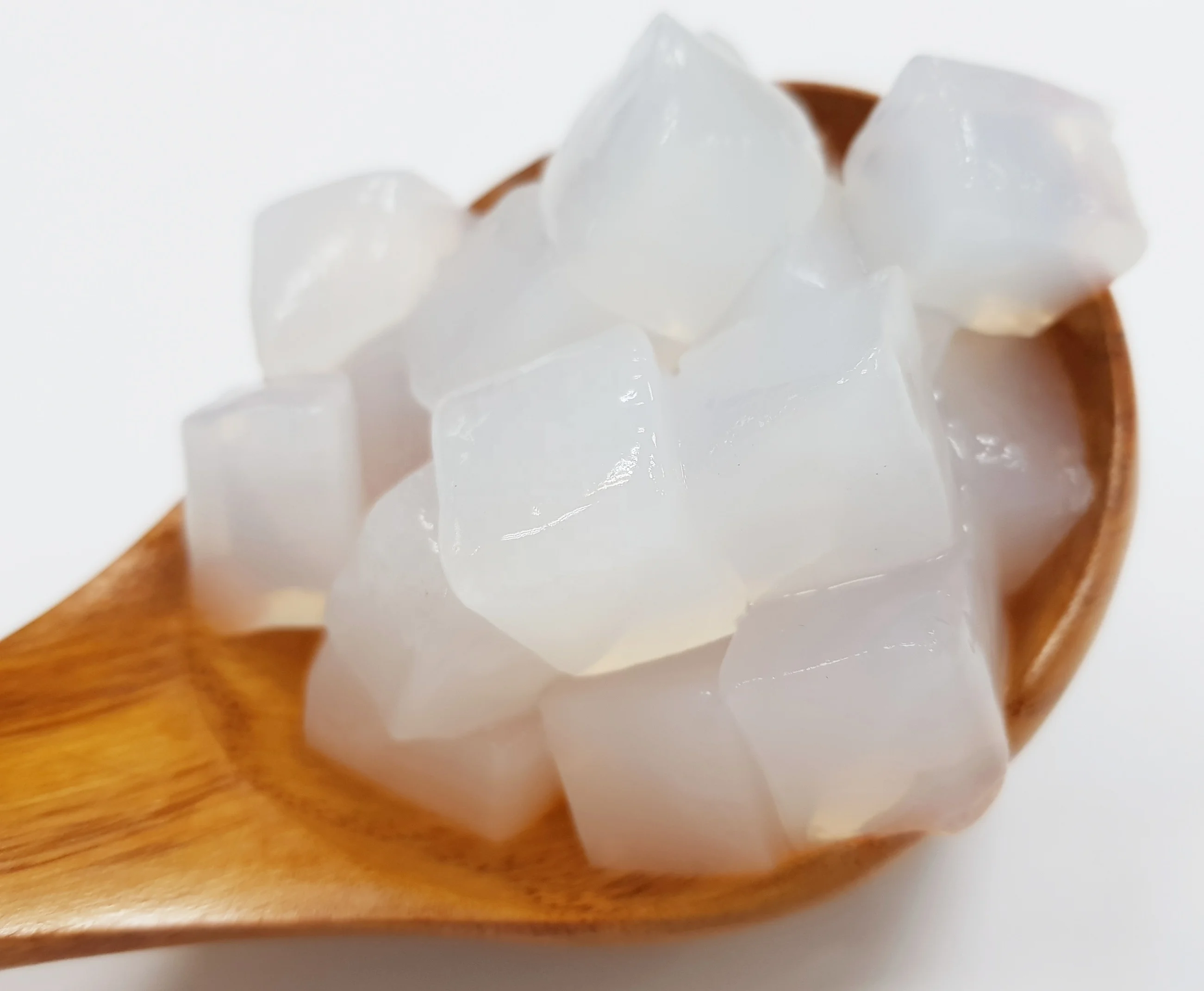 
Nata de coco dices in light syrup 