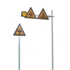 Warning sign message display sign LED traffic sign