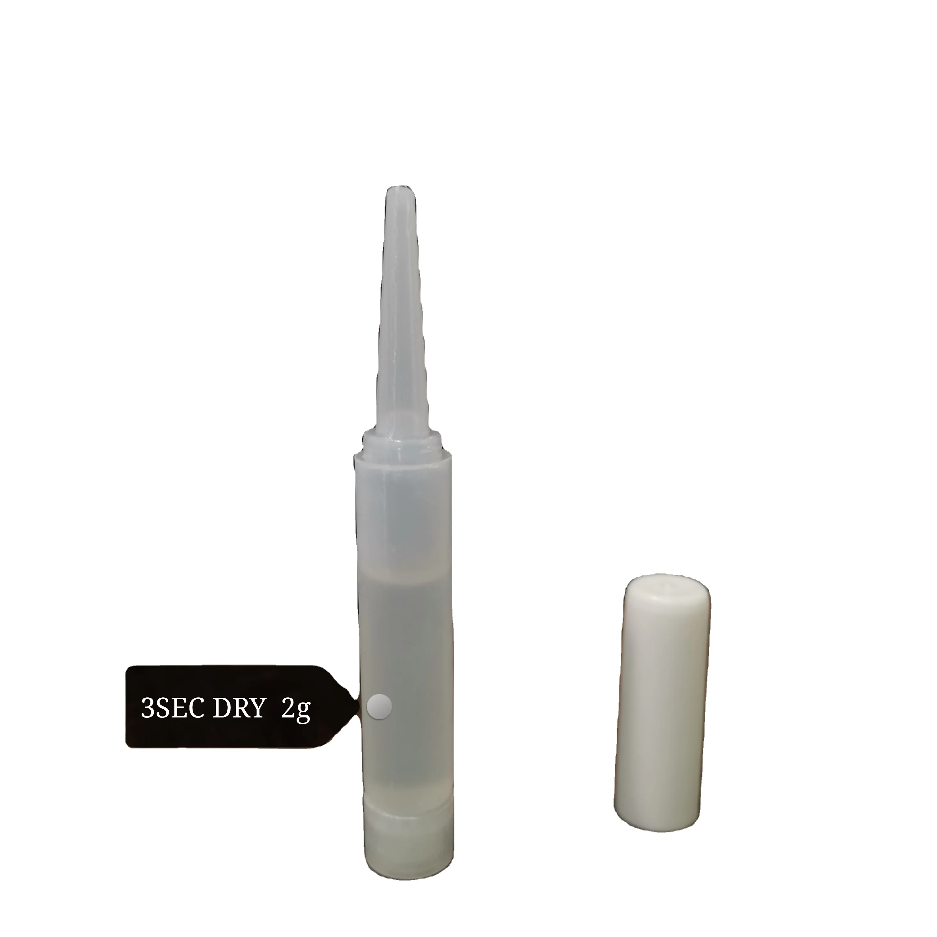 

Star Speed Nail Glue 2g Plastic Bottle Manufacture Glue High Quality Beauty Looking Acrylic False Nail Art Tips Glue, Transparent