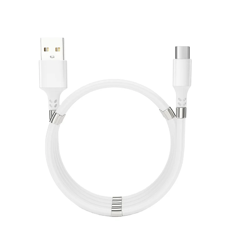 

Free Sample Self-Wrapping Easy-Coil Supercalla Magnetic Charging USB Cable