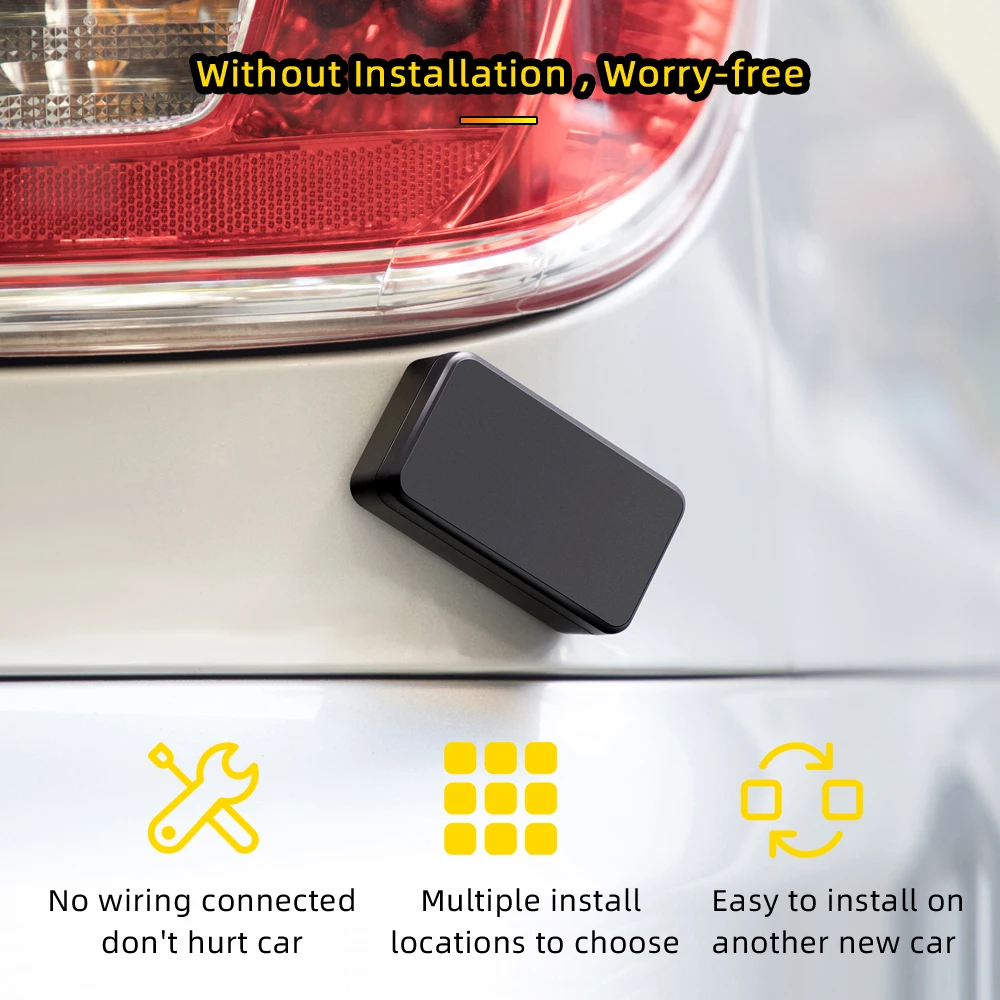 Big battery long lasting strong magnetic wireless 3G car GPS tracker for vehicle track container