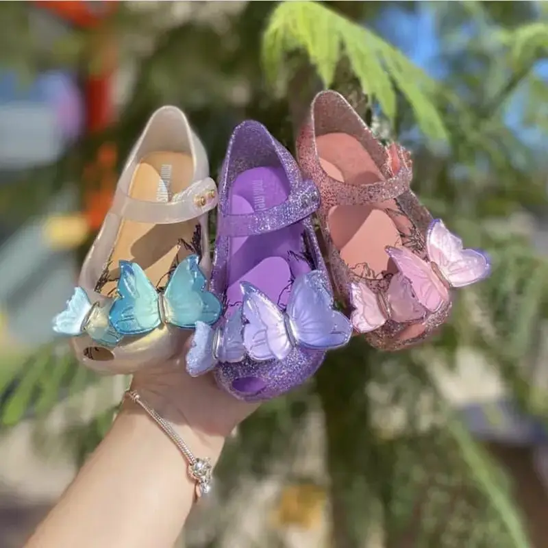 

Children jelly shoes 2021 new girls princess shoes baby summer children sandals
