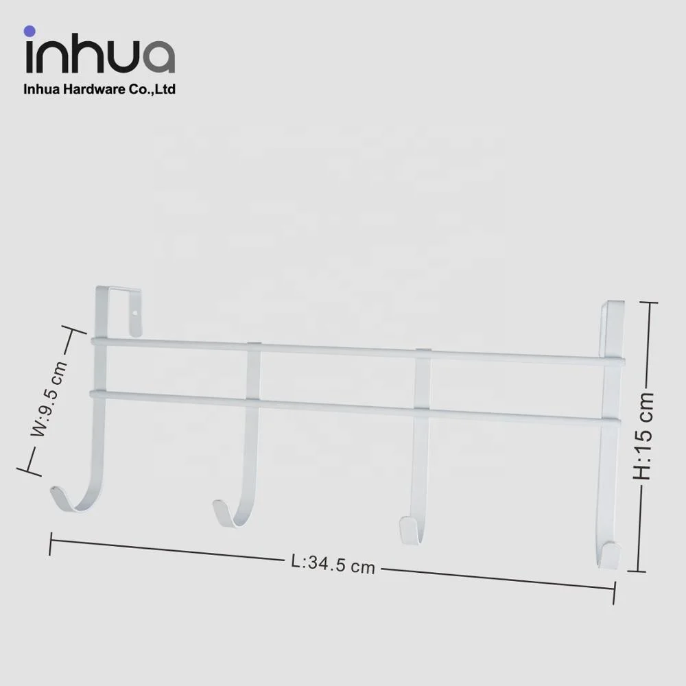 

Bathroom Wall-mounted door metal hanger hook