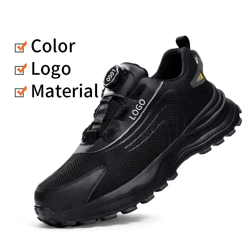 LAnoudun Attractive Drop Plastic Decorative Sports Wind Safety Shoes European Standard Steel Toe Safety Shoes