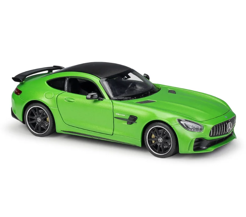 

Welly 1:24 Mercedes-benz AMG GT R sports car simulation alloy car model toys and gifts diecast toy vehicles
