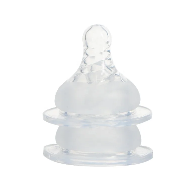 

Promotional Products  Baby Nipple Caliber ODM Roundhole BPA Free Liquid Silicone Breast Milk Feeding Bottle Nipple, High transparent