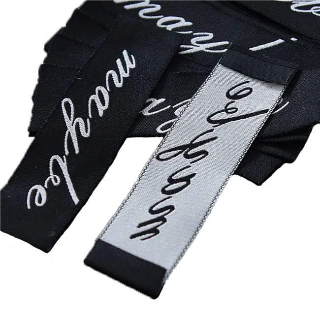 

custom tag label factory wholesale clothing label custom logo high quality clothing size labels, Custom color