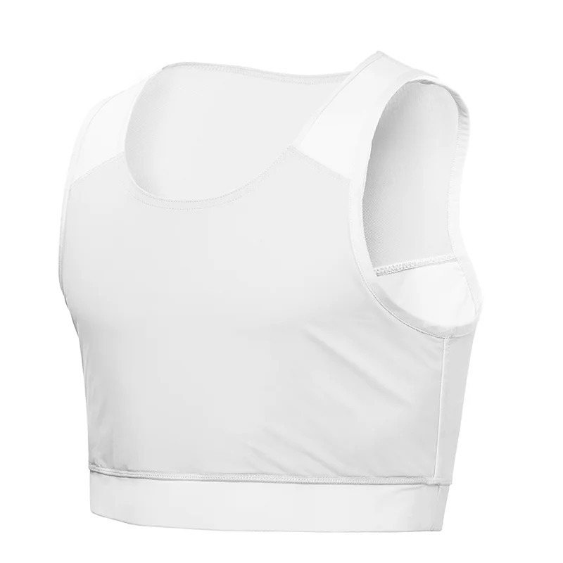 

2021 Breathable Compression Hide Man Moobs Clasp Chest Binders Tank Tops, Can be customized