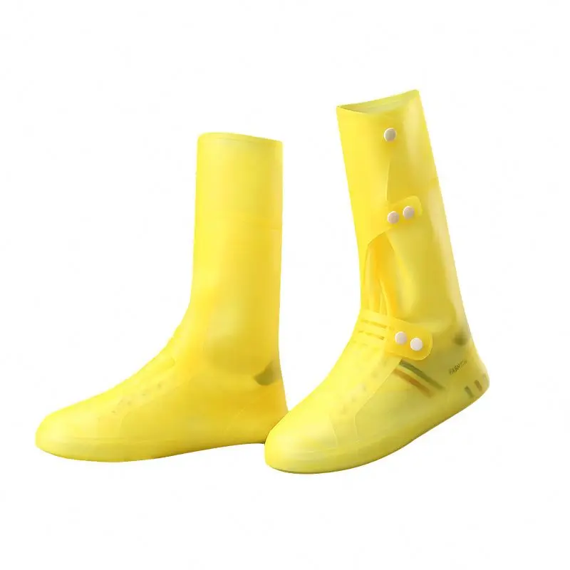 

New Item Recyclable Transparent Silicone Waterproof Overshoes Rain Boots Shoe Cover Anti Skid