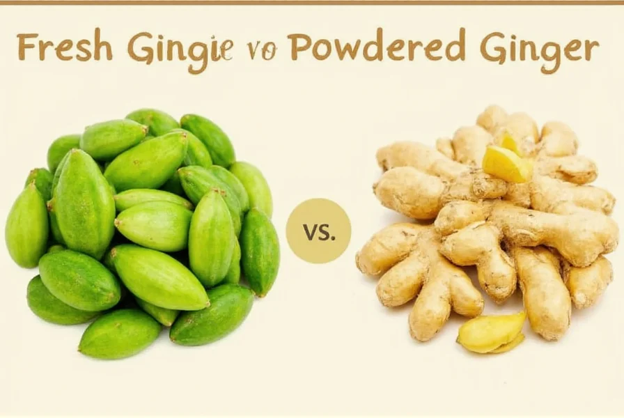 fresh ginger to powdered ginger conversion