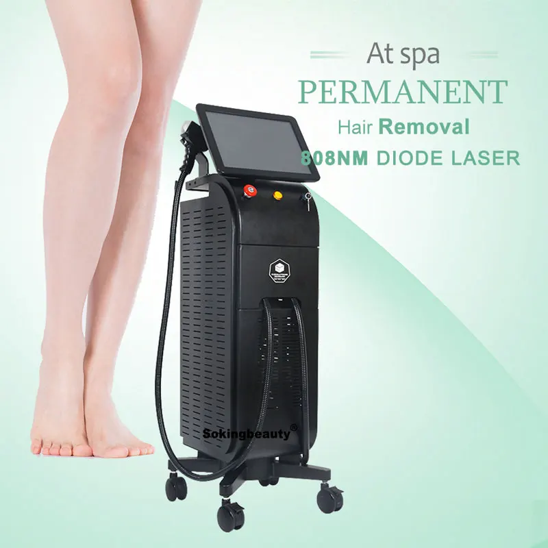 

Newest Powerful 808nm Ice Diode Trio 3 Wave Diode Laser 810nm Depilation Hair Removal Machine