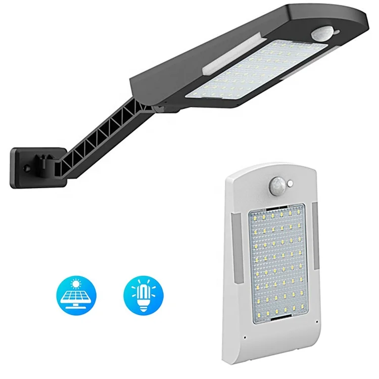 Factory direct low price IP65 protection level outdoor integrated infrared human body induction led solar street light