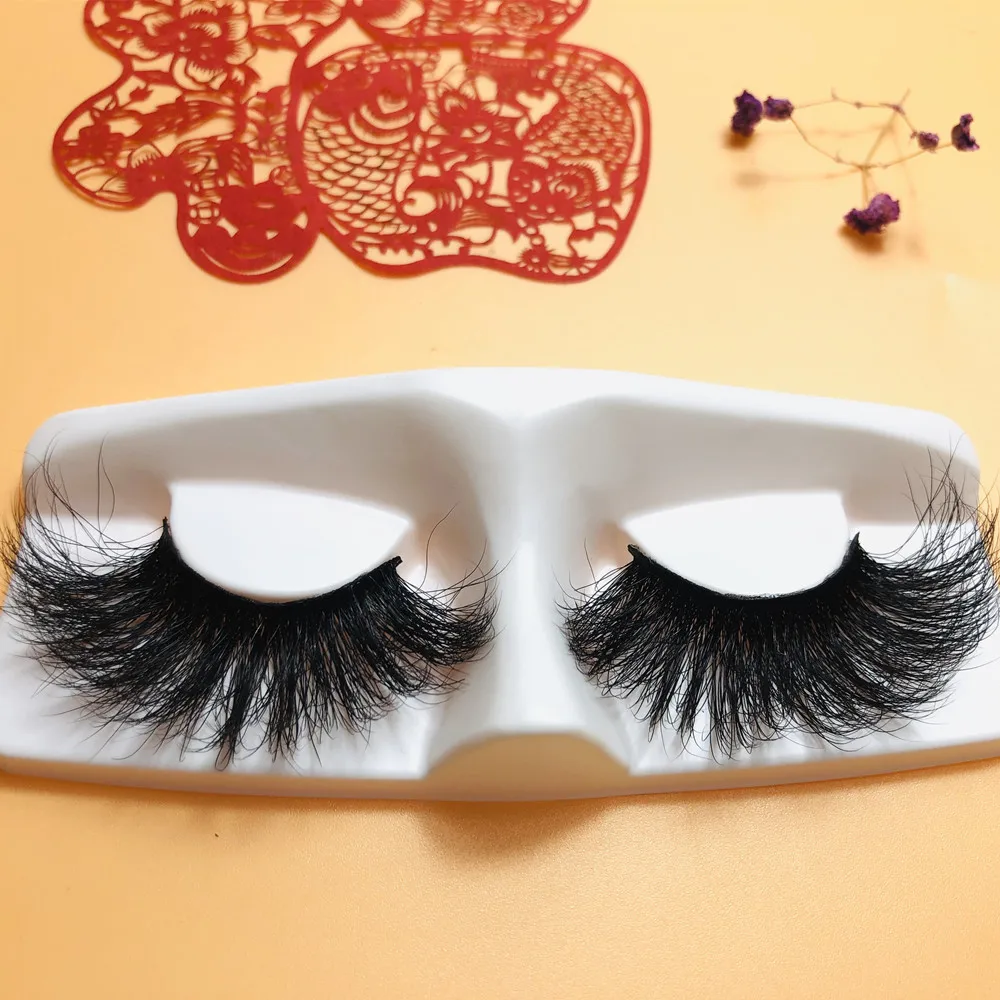 

25 mm siberian mink lashes private label 3d mink eyelashes with round lashes boxes