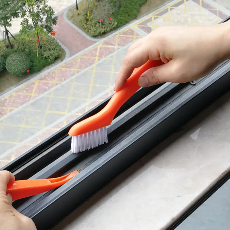 

MZL Foldable Corner Crevice Brush Door And Window Crevice Groove Cleaning Brush Keyboard Dust Removal Brush