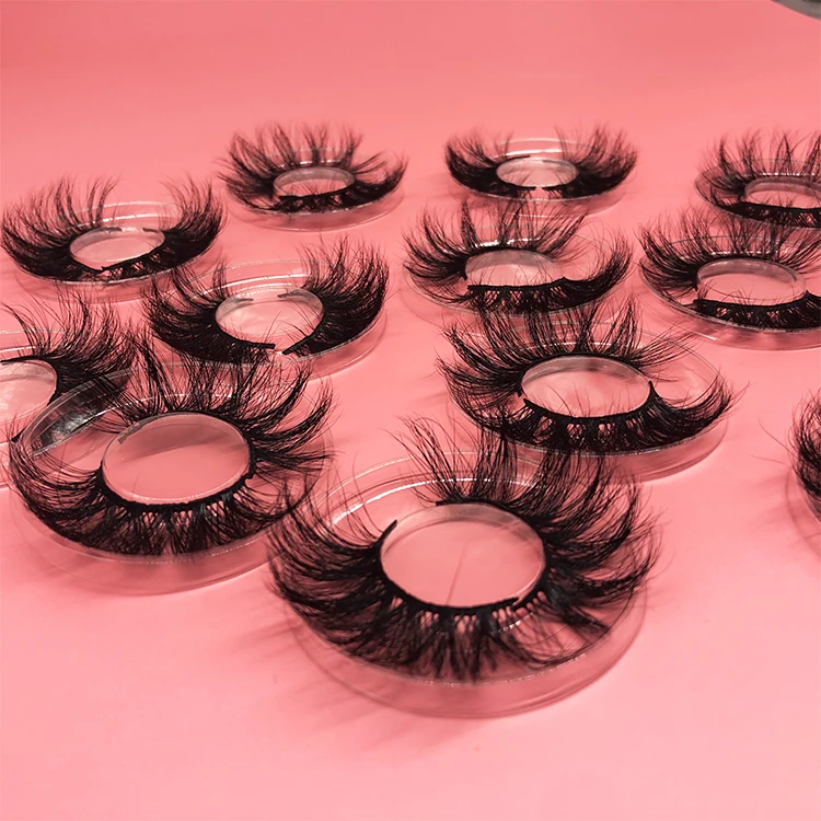 

sell like hot cakes mink eyelash wholesale real 3d private label 3d real mink eyelashes, Natural black or colorful