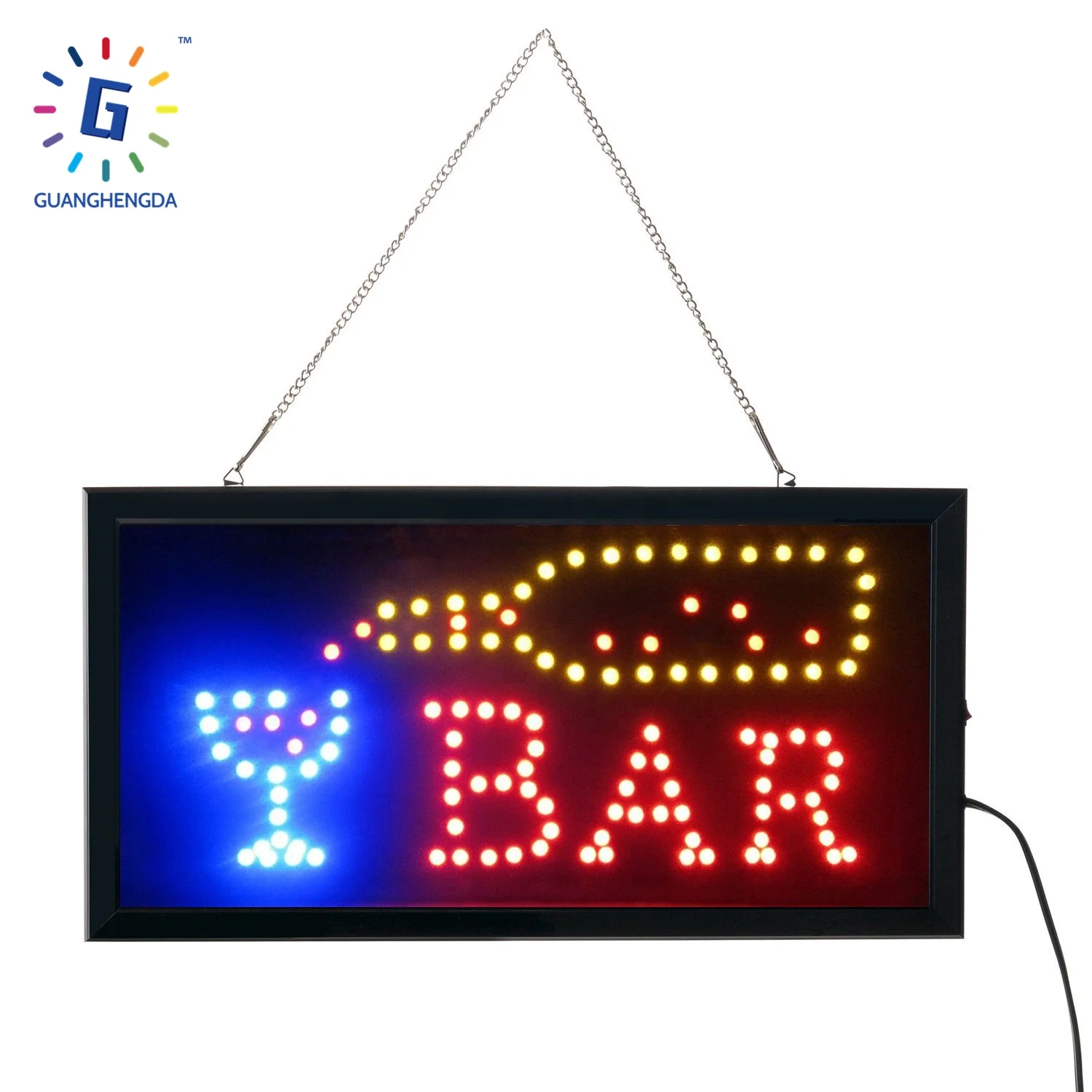 Manufacturers High Quality Customize Nails Bar 24 Hours Neon Led Open Sign For Business Open Signs