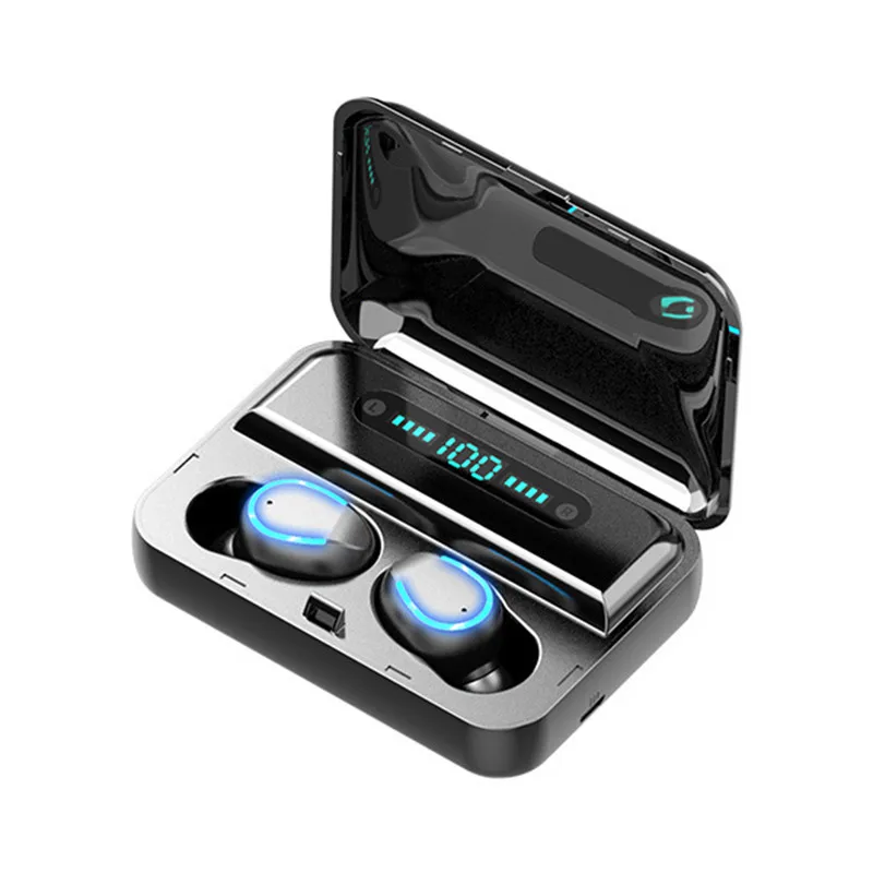 

TWS f9-5u true wireless earphones Digital Power Display earbuds Mini in ear auriculares audifonos headphones tws f9-5u
