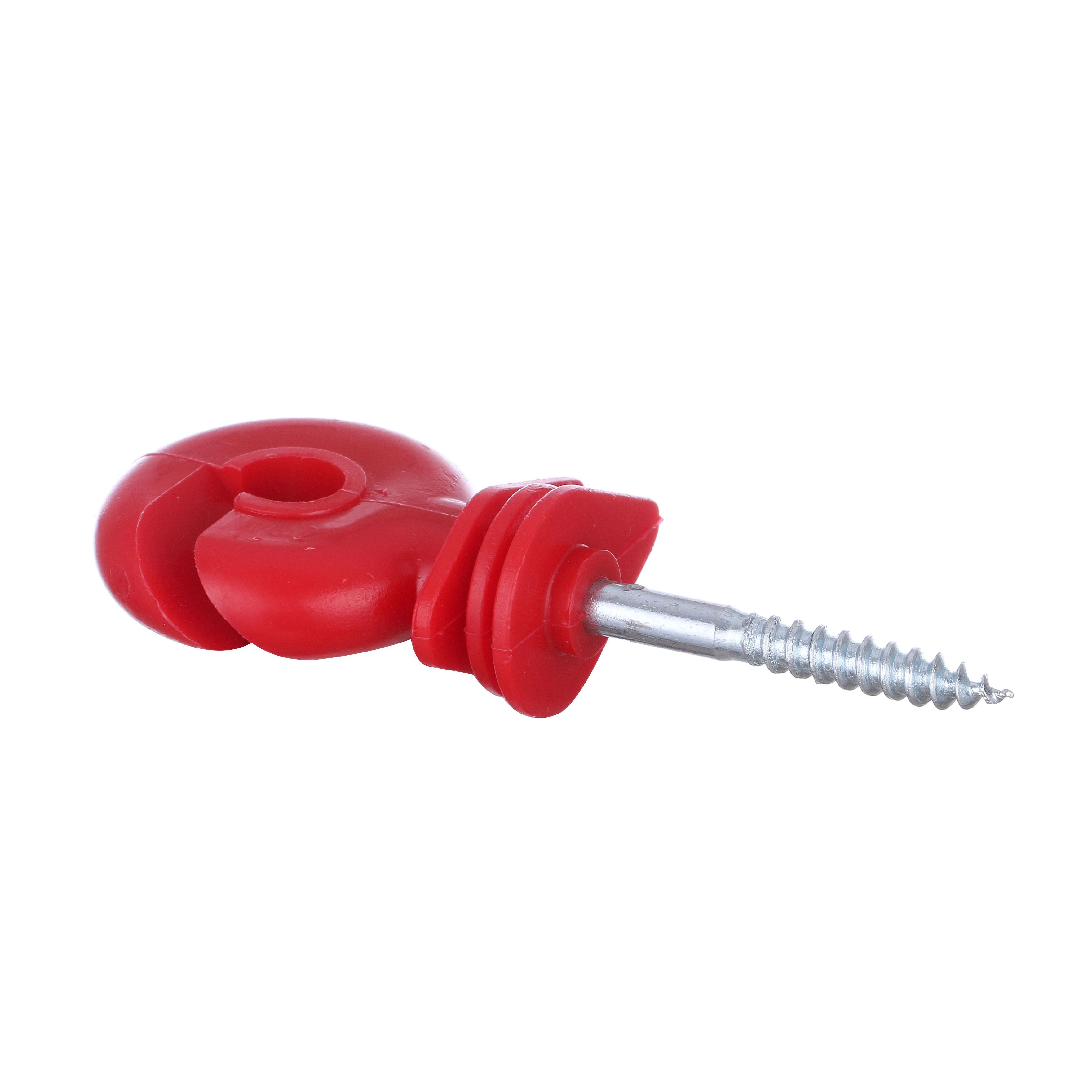 

Red Garden Fence Insulator Screw in Insulator with High Quality, Customerized