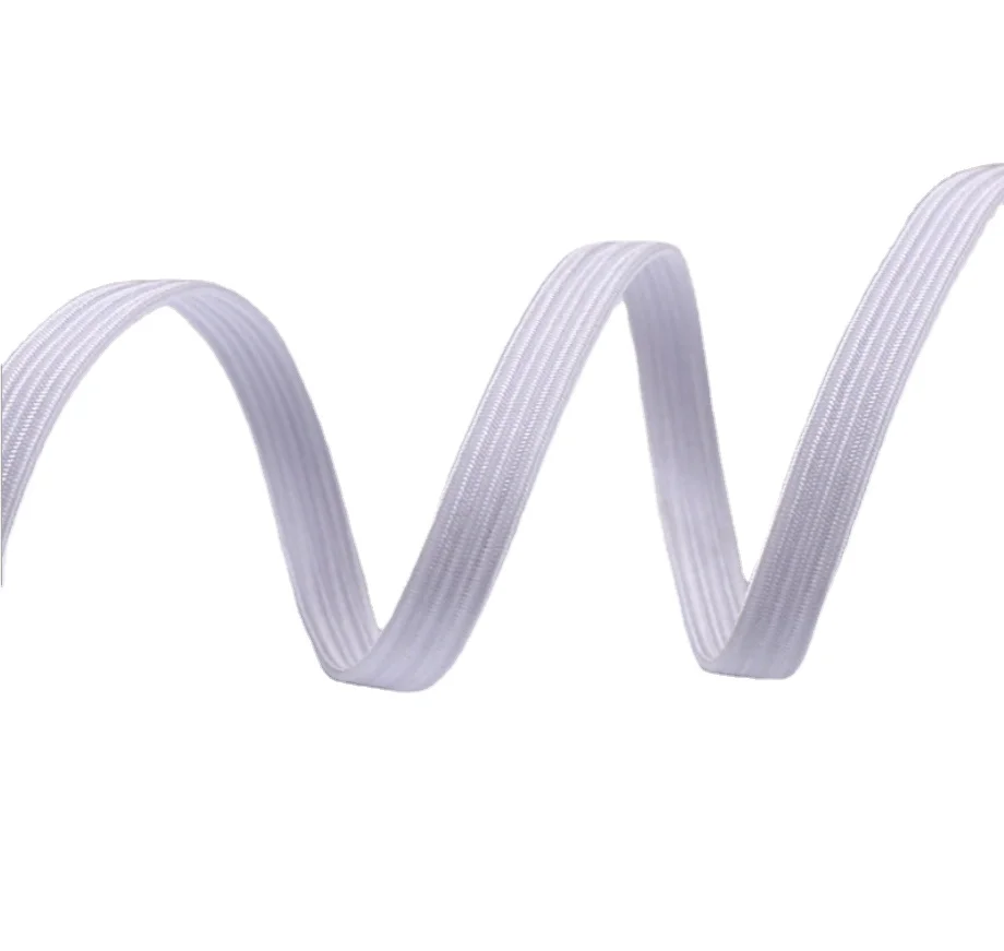 

5mm, 8mm, 10mm elastic webbing tape, Accept customized