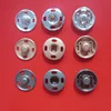 Fashion Design Garment Button Metal eyelet, metal button,flat eyelet; metal eyelet with plastic washer