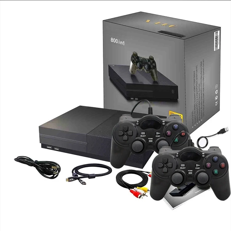 

4K HD Output Video Game Console XPRO 64 Bit Built in 800 game Wireless Retro Game Console, Black