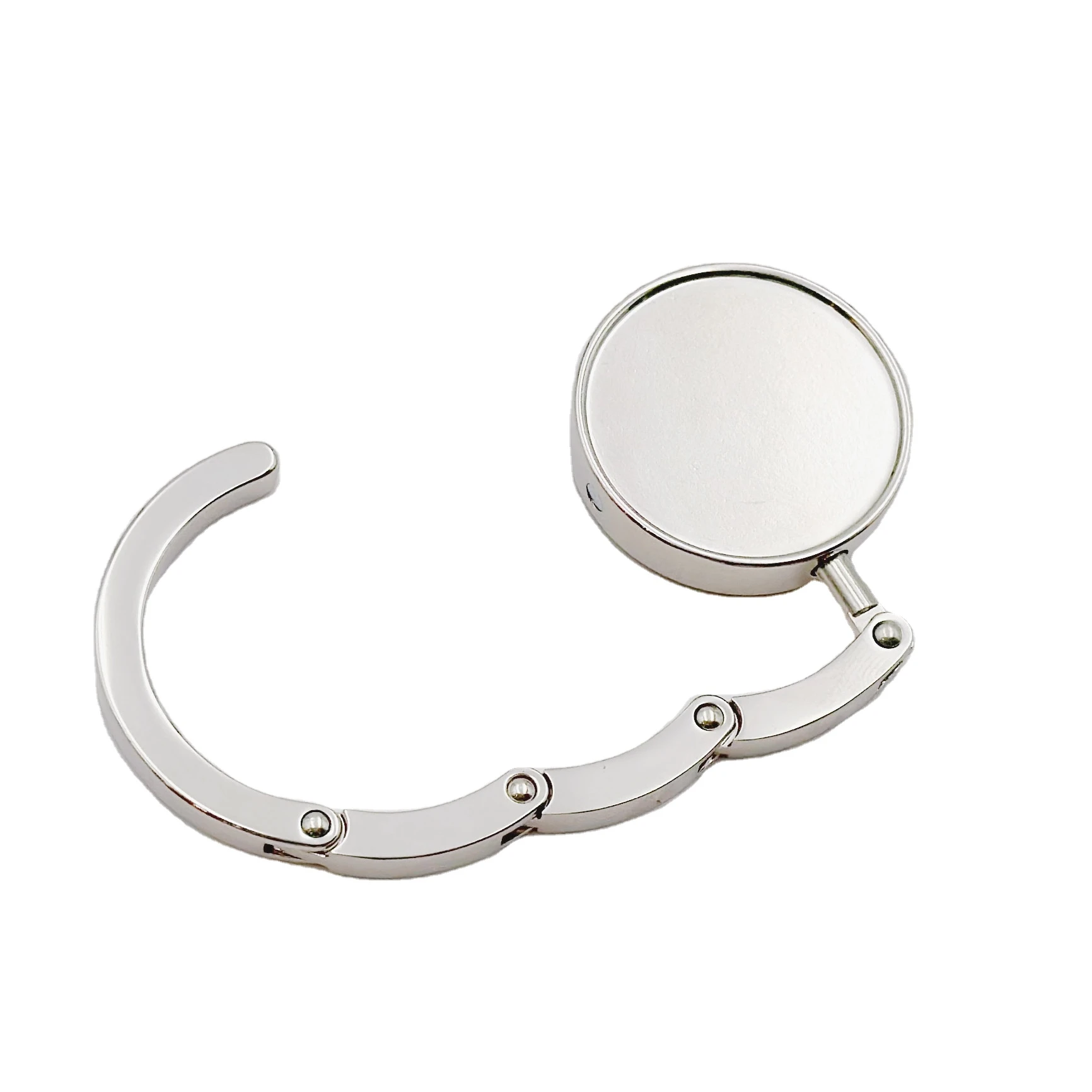 

Foldable Basgs Hanger Zinc Alloy bag hanger hook for table Without logo