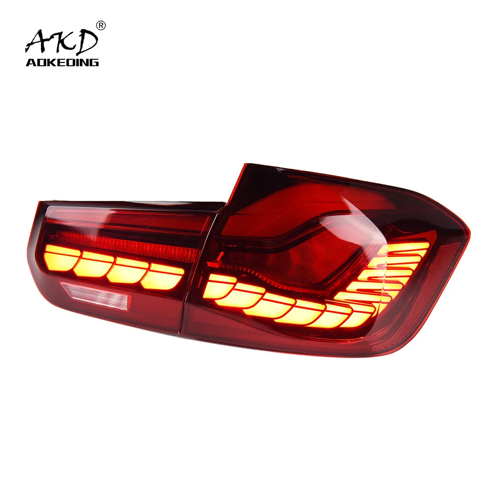 

AKD Car Styling For F30 F35 LED Dynamic Taillight Rear Fog Lamp Turn Signal Light Highlight Reversing and Brake Assembly