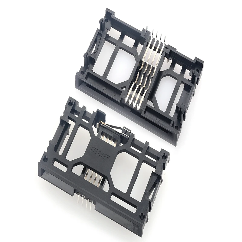 Mupc857 8 Pin Smart Ic Card Connector With Blade Switch For Stb Buy