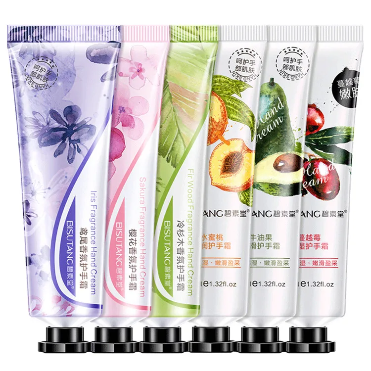

OEM ODM Wholesale Peach Hand Cream China Fir-Tree Hand Cream For Dry Hands