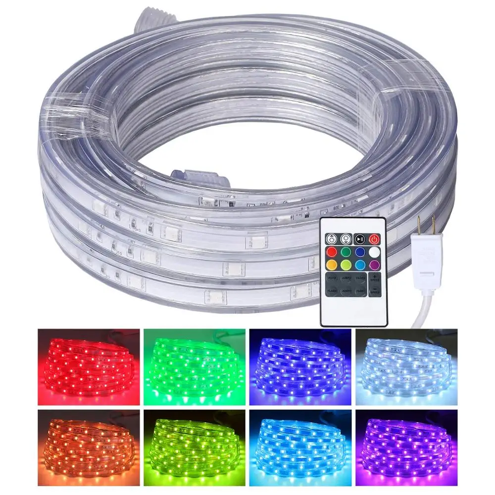 high quality RGB Smart Controlled led Colors Changing Waterproof Starry Fairy Lights Plug in for Bedroom