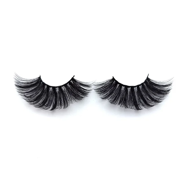 

Wholesale Private Label 5D Long Lashes Extension Thick Fluffy 100% Handmade Mink Eyelashes