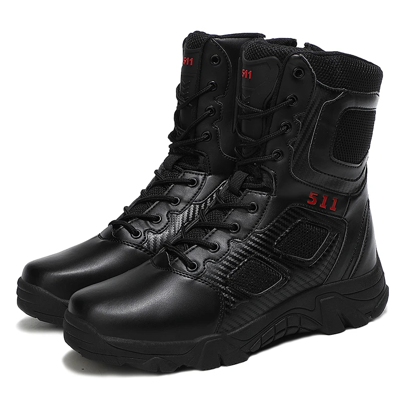 

Large-sized high-top military boots special forces military boots desert boots, 2colors