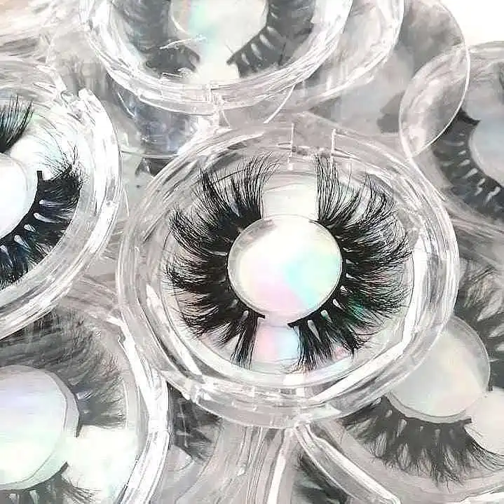 

Own Brand Silk Eyelashes Private Label Faux Mink Lashes Faux Cils New Curelty Free Vegan 3D Strip Eyelash Hand Made 5 Pairs Curl