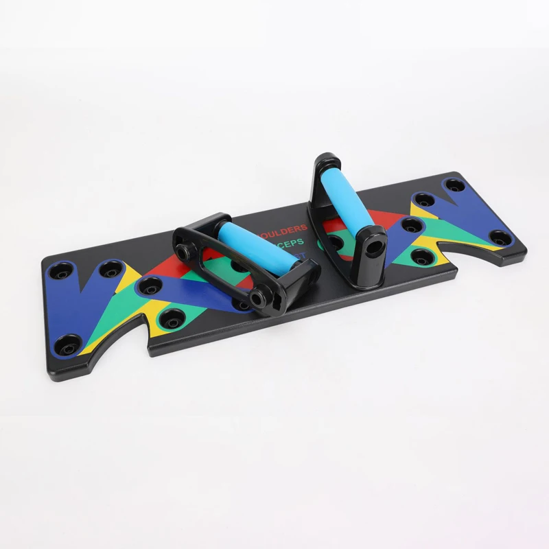 

Foldable Portable 9 in 1 Rack Training Board System power press push up