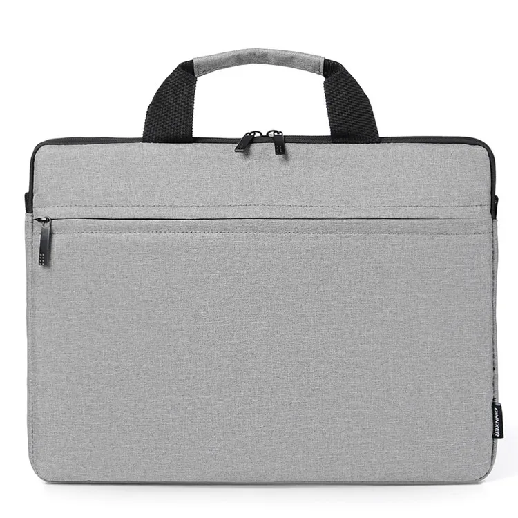 

Small MOQ custom logo waterproof laptop computer office Bag 14 15.6 inch briefcase bag, Black, grey,