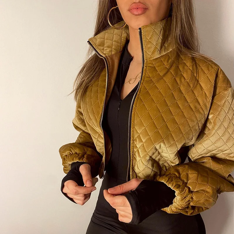 

2021 New Winter Fashion Outwear Loose Women Jacket Coat Thick Solid Color Casual Elegant Overcoat Coldker