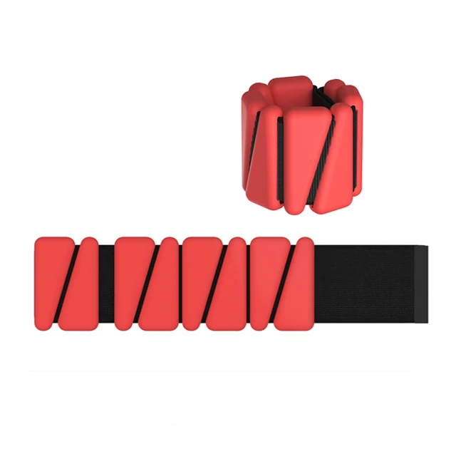 

Adjustable Home Gym Fitness Ankle Bracelet Silicone Custom Wrist Wraps Weight Lifting Wrist Weights, Pink, gray, blue