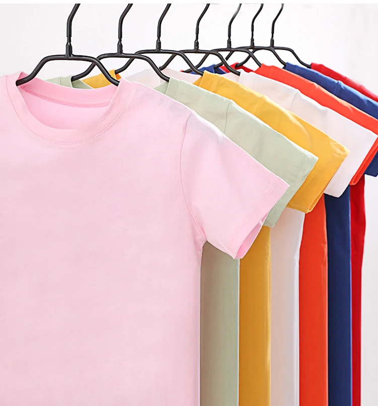 

Blanks 100% Cotton Oem Designer Shirt Kids Mens T Shirts Blank T-Shirt