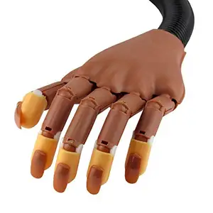 Plastic Artificial Nails Manicure Tips Hands Nail Training Hands 2