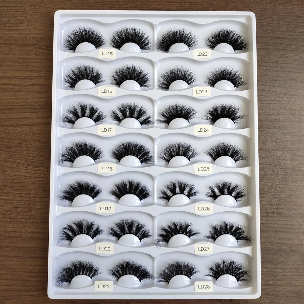 

2021 new arrival 25mm mink eyelash vendor customized box magnetic eyelash mink lash wholesale vendor custom Handle eyelash box