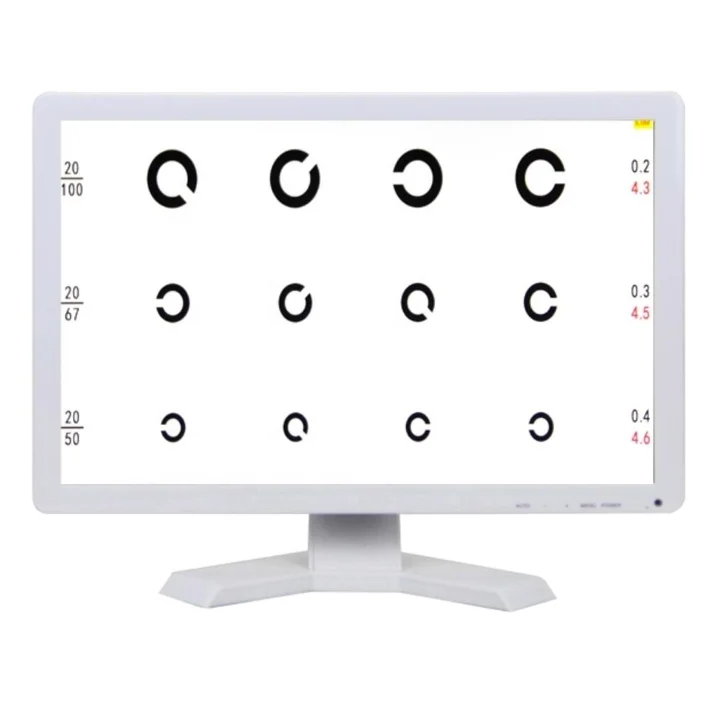 

CE Approved Optometry Equipment Auto Vision LCD Test Acuity Chart, Black