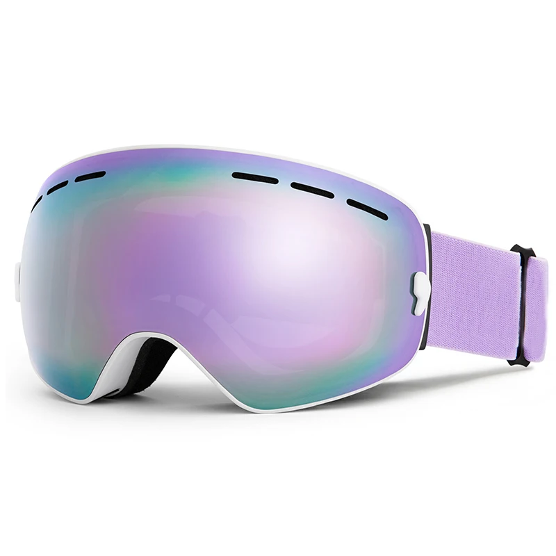 

Ski glasses anti-fog ski goggles for men and women snow goggles Spherical double goggles mountaineering equipment