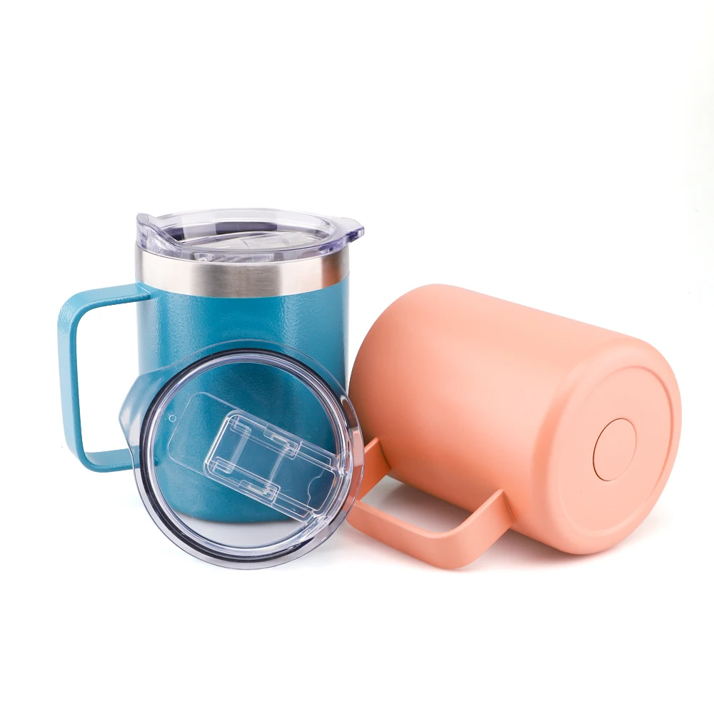 

13oz Glitter Custom Travel Coffee Tumbler Cups with Lid, Modern Stainless Steel Private Label Stainless Steel Tumbler, Customized color