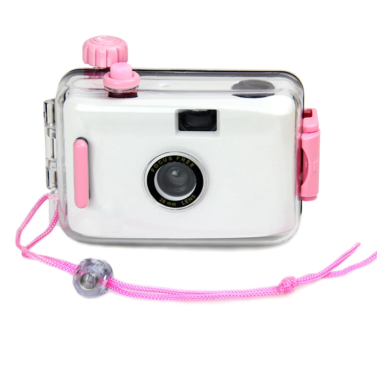 Reusable Underwater Waterproof Film 35mm Lomo Camera Cheap Ultra Compact Camera Clear Plastic
