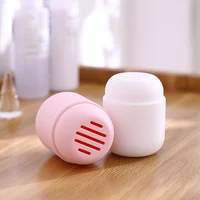 

Soft Silicone Beauty Cosmetic Puff Storage Portable Dustproof Beauty Egg Shelf Box Makeup Make Up Sponge Holder