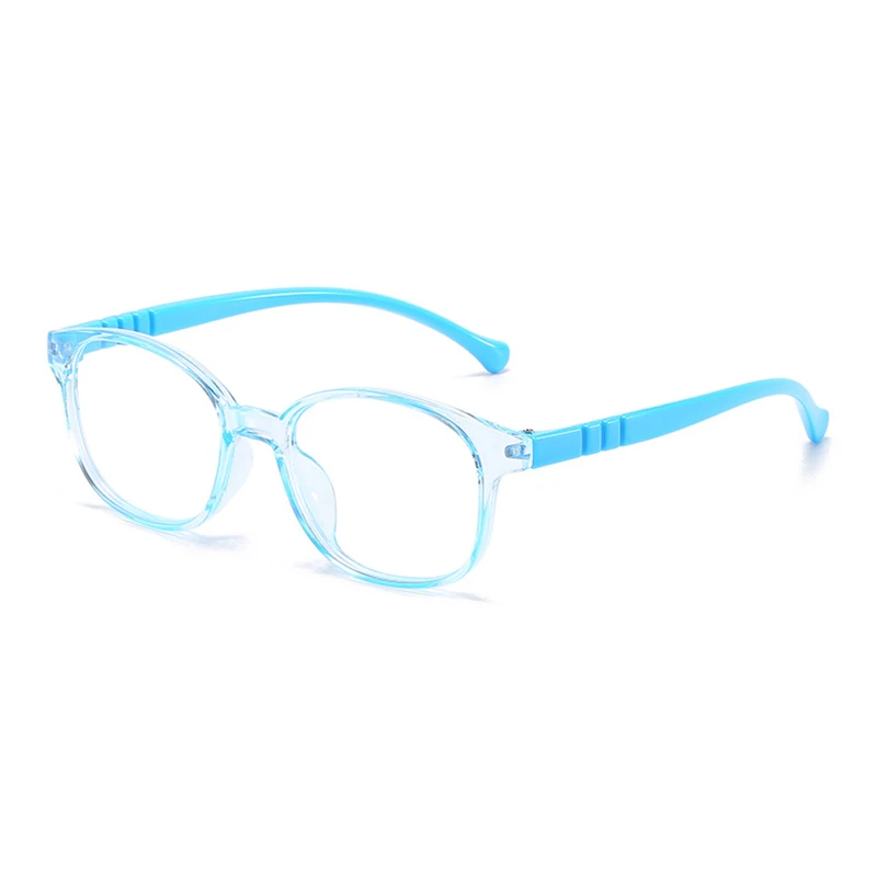 

Kids computer TV gaming eyeglasses candy color transparent pc frame anti blue light eye strain
