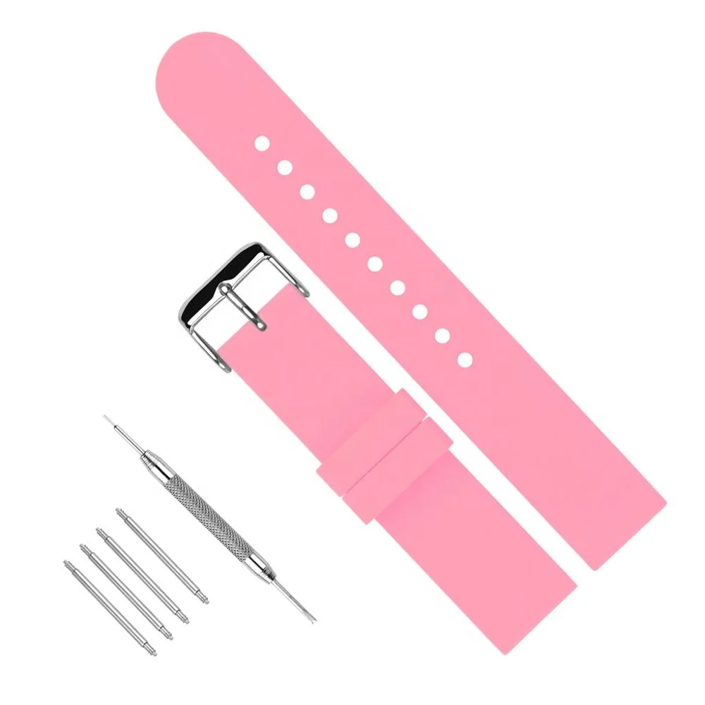 

custom watch silicon strap watch wrist band sport watch strap