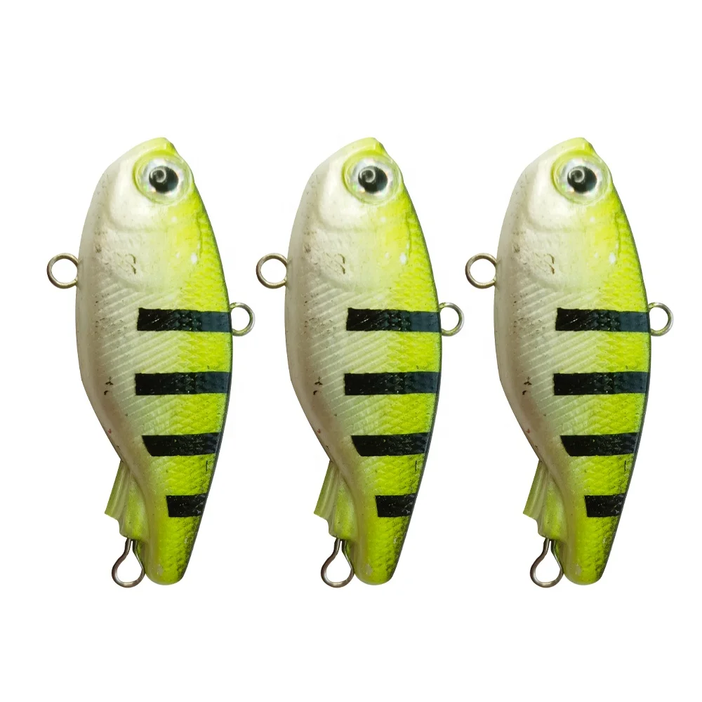 

Leading Aritificial Fishing Lures 18.3g 5.5cm Lead Head hard plastic VIB fishing lure, 1 color 55mm lures