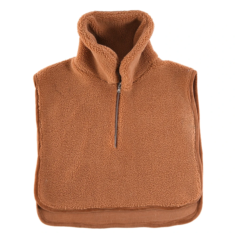 
New Detachable zipper Blouse Half Sweater Elegant Fashion Women fake Collar 